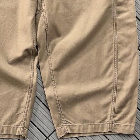 Wide Tapered Khaki Pants – Vintage Workwear Style - Picture 4 of 5